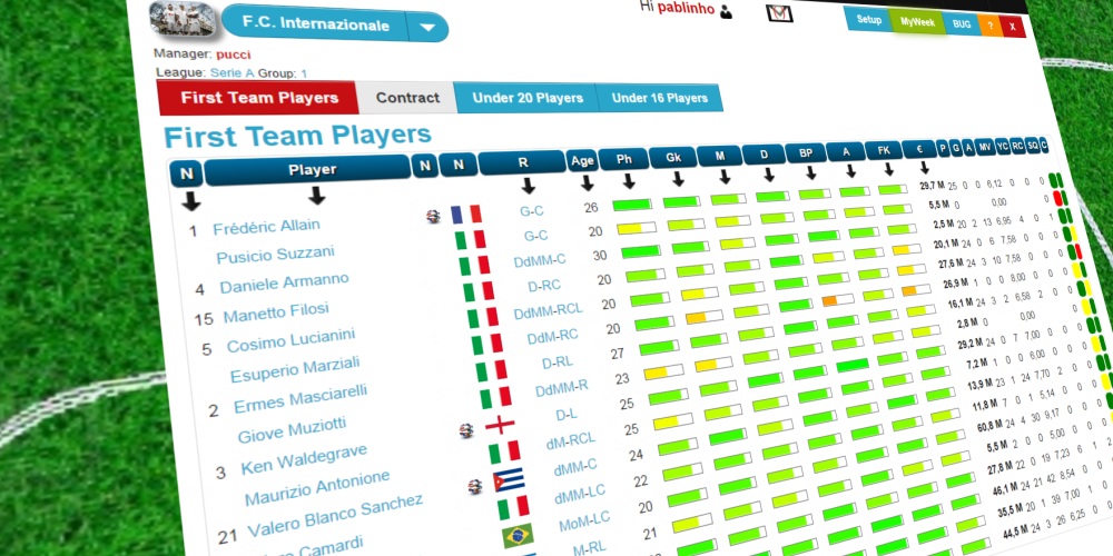 Soccer Manager - Jogo de Gestão de Futebol online totalmente grátis